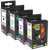 Recycled Brother Multipack Black, Cyan, Magenta, Yellow Ink Cartridges LC1240VAL