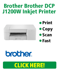 Brother DCP J21200W 3 in 1 Colour Inkjet Printer