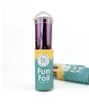 Taylored Expressions TE Fun Foil - Passion Fruit metallic purple foil roll in a teal storage tube with a clear cap, displayed against a white background.