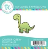 Graphic of Critter Crew Stamp - Dinosaur used to create dinosaurs with papercrafting.