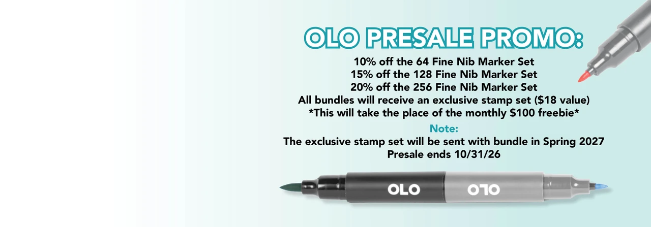 OLO FINE NIB MARKER SETS