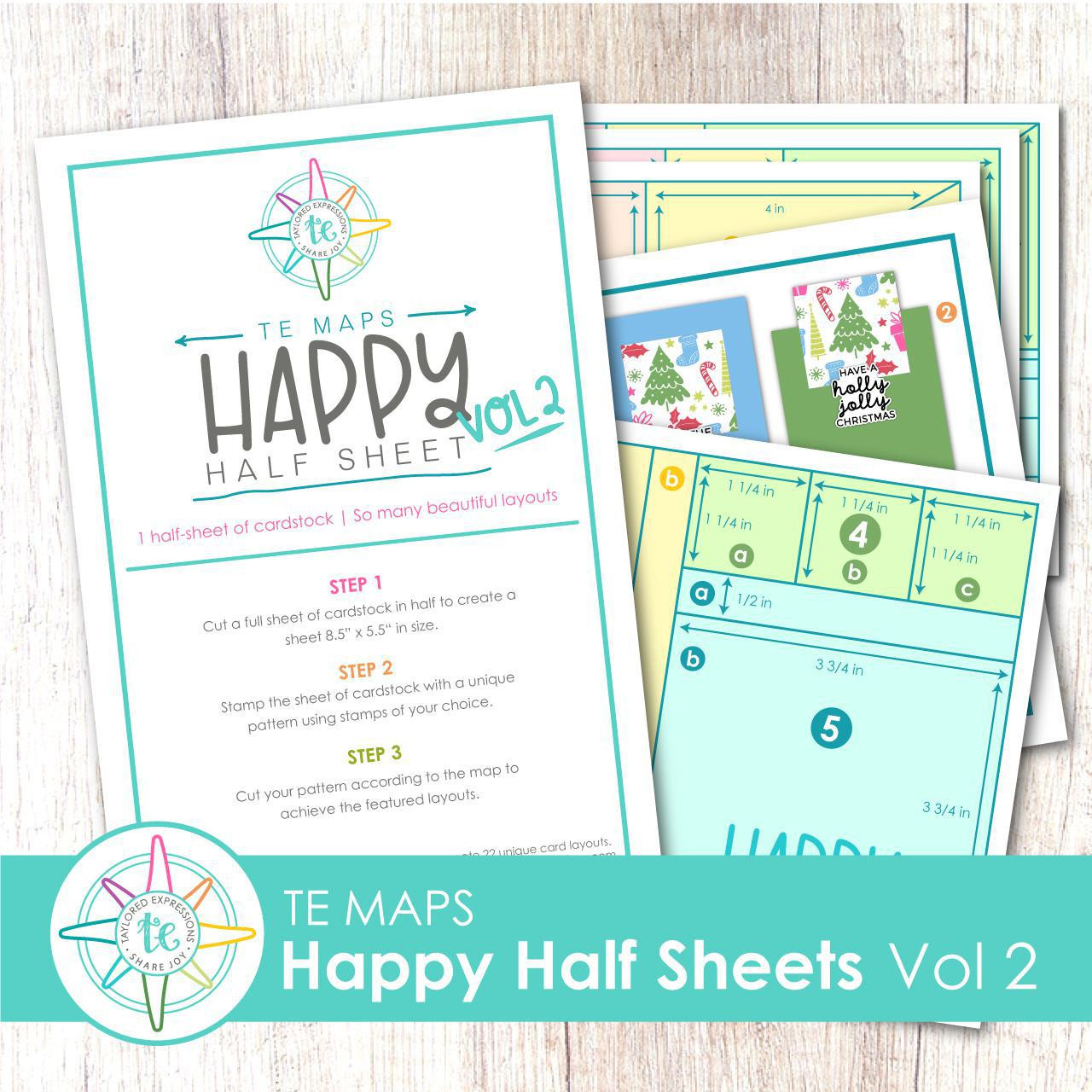 TE Maps - Happy Half Sheets Vol 2