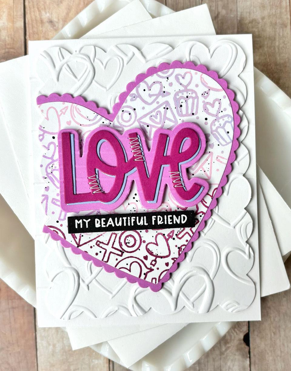 Mega Messages Die Set - Love