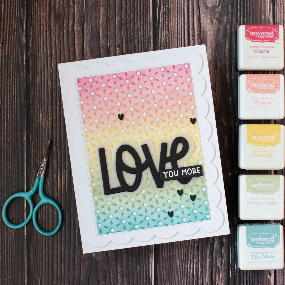 Mega Messages Die Set - Love