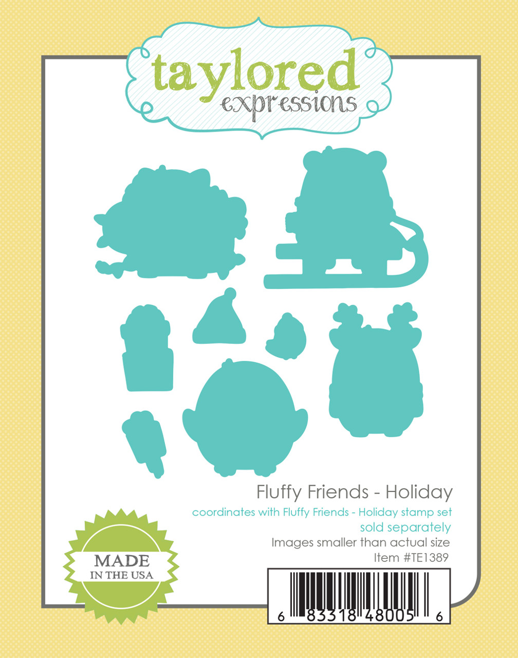 Holiday Friends Stamps & Dies Set