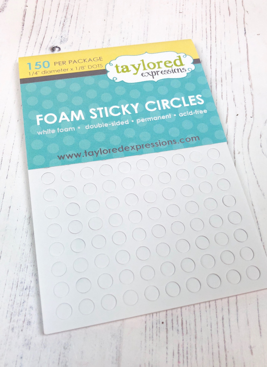 TE Foam Sticky Circles