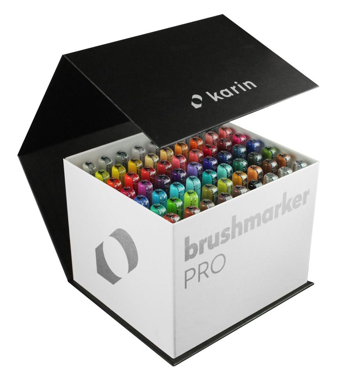 karin メガボックス ブラシマーカー Pro Amazon.co.jp: 日本初上陸 欧州製 カリン ブラシマーカー プロ