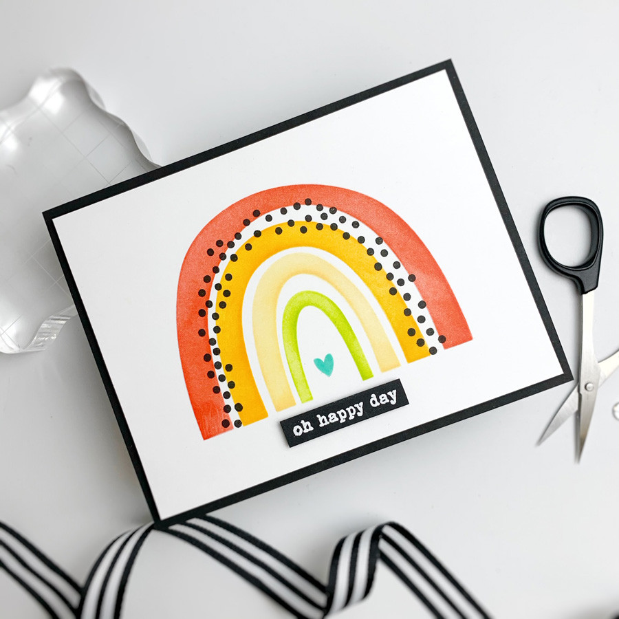 Masking Stencils - Make a Rainbow