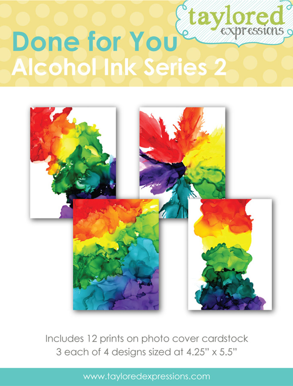 Alcohol Ink Cardstock