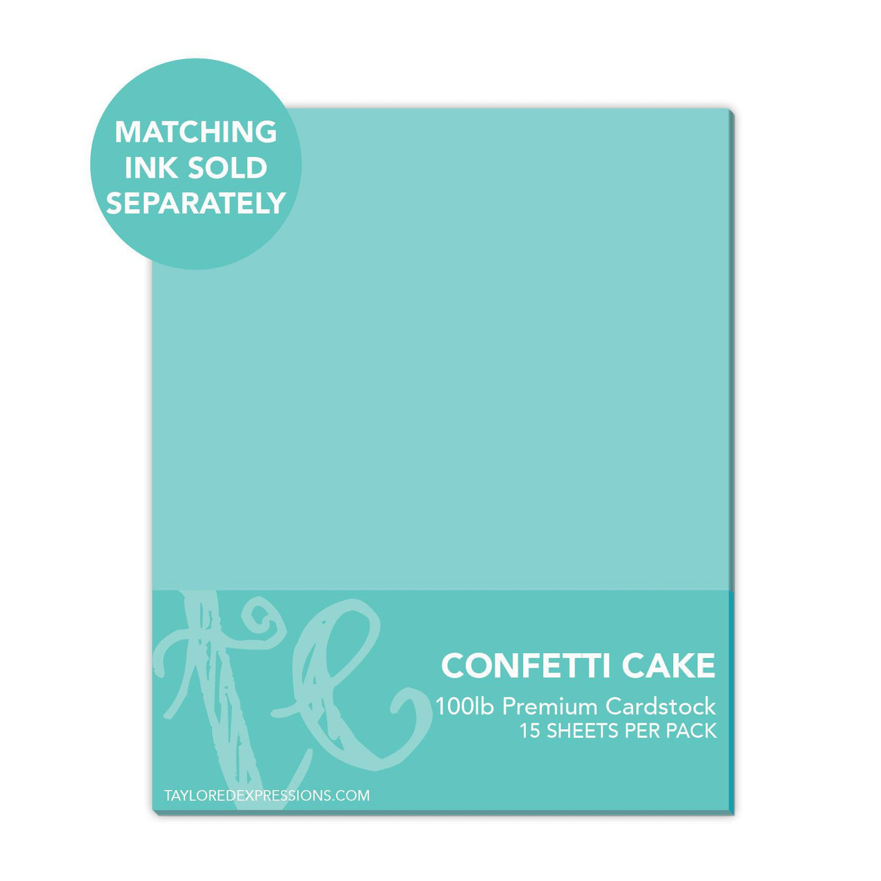 TE Premium Cardstock Confetti Cake Taylored Expressions