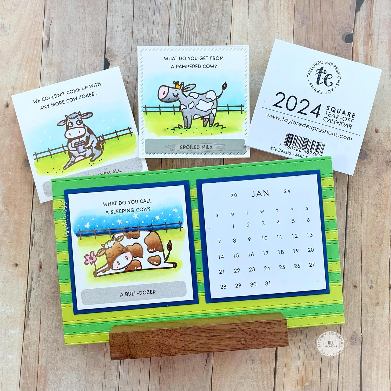 Square Calendar Cards Moolala