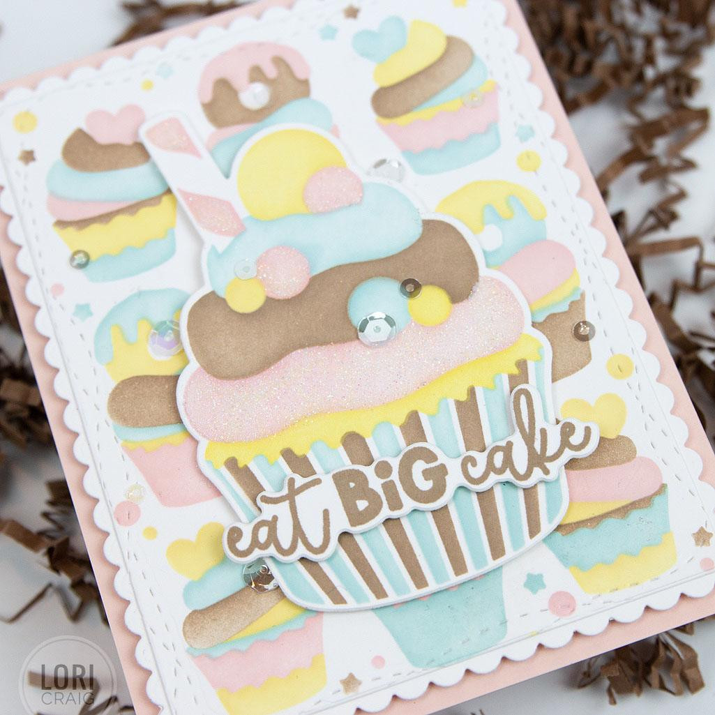 Create-in-Quads - Celebrate in Style Colossal Cake Die