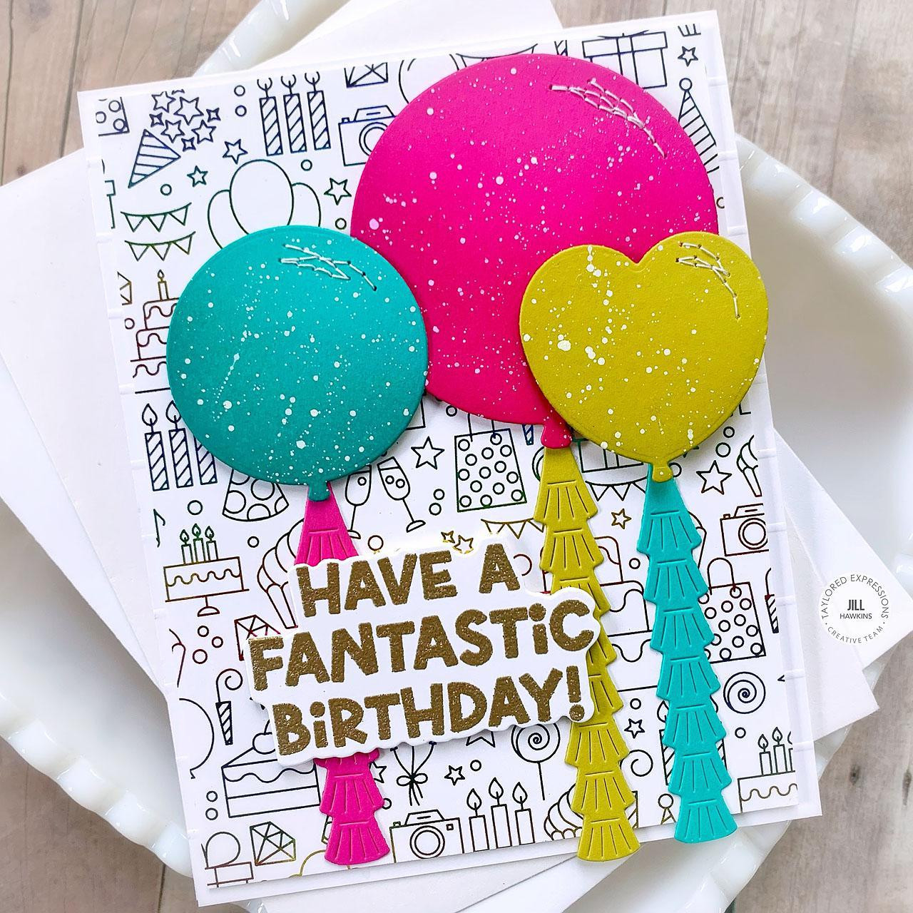 Fantastic Birthday Stamp Set display picture 1
