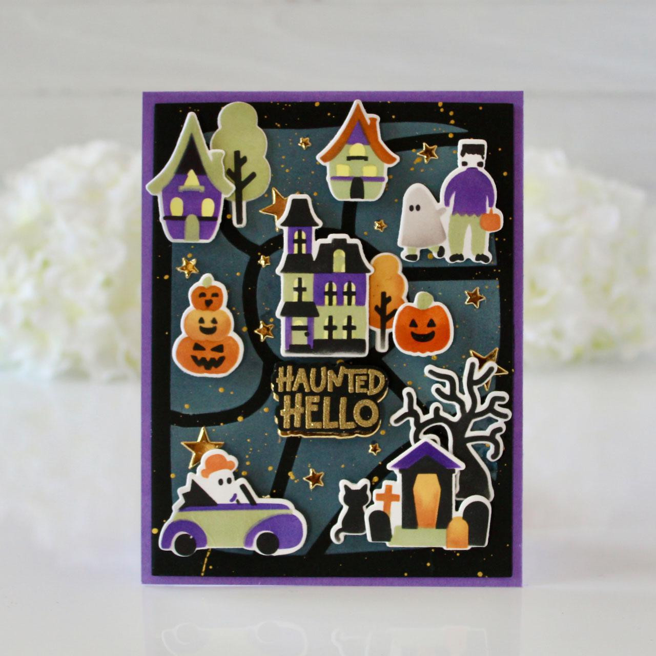 Haunted Hello Stamp Set