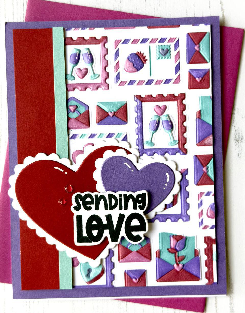 Full Heart Stacklets Die Set