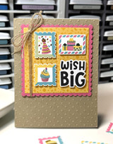 Postmarked - Birthday Layering Stencil