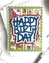 Postmarked - Birthday Layering Stencil