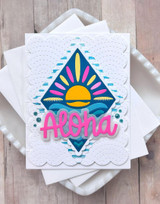 Sketchy Stripes 6x6 Background Stamp