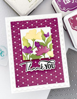 Embossing Folder - Geo Blooms