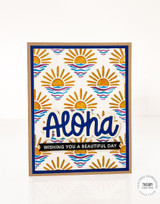 Sunkissed Shores Layering Stencil