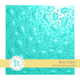 Graphic of 3D Embossing Folder - Boo Crew which is used for papercrafting.