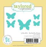 Graphic of Little Bits Die Set - Butterfly Kisses which is used for papercrafting.