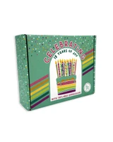 Side image of 18th Birthday Craft-Along Kit which is a cardmaking kit from Taylored Expressions.