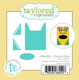Graphic of Little Bits Die Set - Crayon Box which is used for papercrafting.