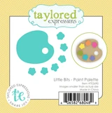 Graphic of Little Bits Die Set - Paint Palette which is used for papercrafting.