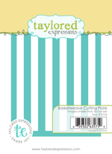 Basketweave Cutting Plate Die