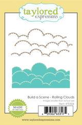 Build a Scene Die Set - Rolling Clouds