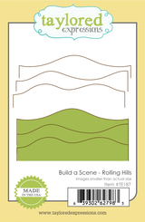 Build a Scene Die Set - Rolling Hills