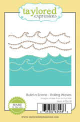 Build a Scene Die Set - Rolling Waves