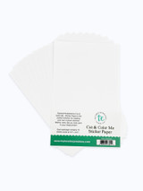 TE Cut & Color Me - Sticker Paper