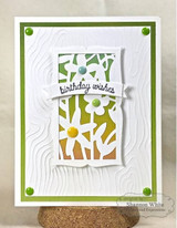Embossing Folder - Woodgrain_sample 2