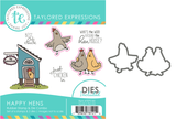 Happy Hens Stamp & Die Combo
