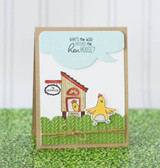 Happy Hens Stamp & Die Combo-2