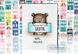 Handmade greeting card with grump bear on it with I made this card. Yay me. Here. Enjoy. sentiment on it. Handmade greeting card with grump bear on it with I made this card. Yay me. Here. Enjoy. sentiment on it.