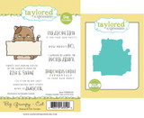 Graphic of Big Grumpy - Cat stamp and steel die combo with sentiment stamps for papercrafting. Graphic of Big Grumpy - Cat stamp and steel die combo with sentiment stamps for papercrafting.