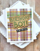 Plaid Layering Stencil