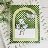 Gingham Check Background Stamp