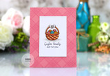 Playful Plaid Background Stamp
