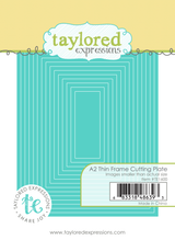 A2 Thin Frame Cutting Plate Die