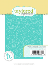 Swirls Pierce & Cut Plate Die