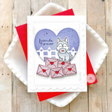 Sealed With Love Cling & Clear Stamp Combo