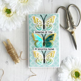 Mini Slim Stencil - Trellis