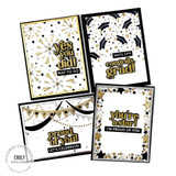 Create-in-Quads Layering Stencil - Hooray