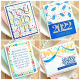Create-in-Quads Layering Stencil - Hooray