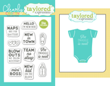 Onesie Funsies Die & Clear Stamp Combo
