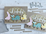 Mini Strips Stamp - Baby